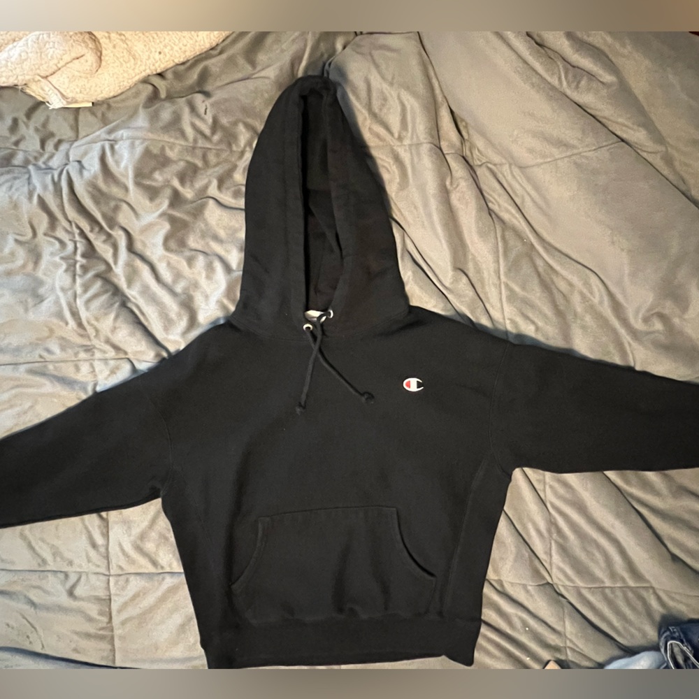 Black Womens Champion hoodie